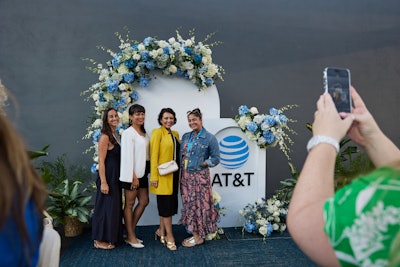 Presenting sponsor AT&T curated panel discussions and hosted the AT&T Recharge Lounge, an expansive space where guests could relax, recharge their devices, enjoy hand massages, and get professional headshots and personalized LinkedIn consultations. “AT&T’s commitment to fostering connection and conversation that can lead women to greater possibilities is unmatched,” said Bower. “As a partner, they come to the table with a true appreciation of Hello Sunshine’s mission and a willingness to collaborate in a way that allows us to create the most enriching experience possible for our community.”