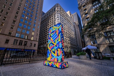 Comcast Business' Smartphone Statues