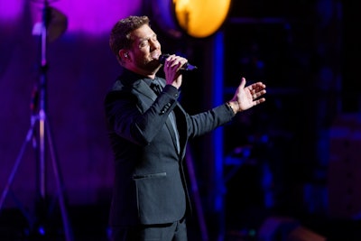 Gala performers Michael Bublé and Martin Short were 'both so giving and beyond talented,' said Avrich.