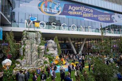 Dreamforce took over San Francisco’s 2 million-square-foot Moscone Center for three days.