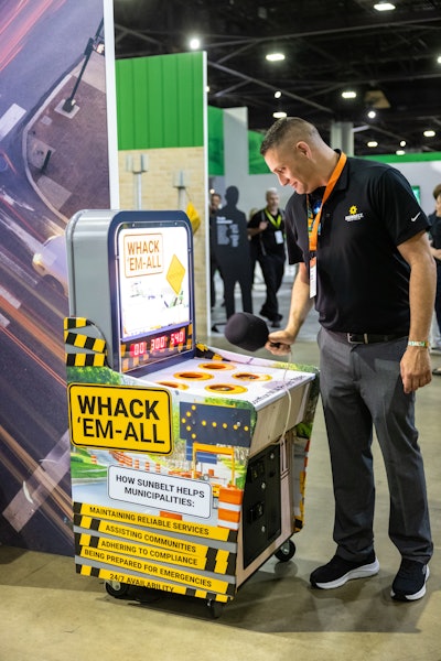 Games inspired by Battleship, Operation, and more were customized with brand messaging.