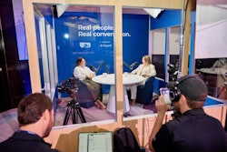 Shepard constructed an on-site podcast studio, where they recorded episodes and customer testimonials.