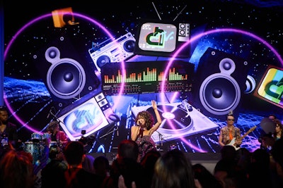 “We always think about On the Move Entertainment’s musical performances first, so we naturally gravitated to a focus on music videos and musical artists of the time,' Boroff said about the evening's entertainment.