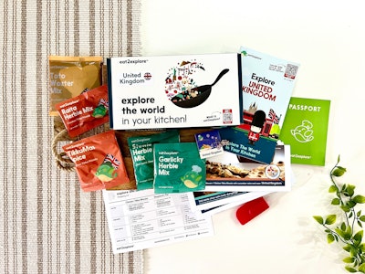 Eat2explore’s meal kits provide the flavors of France, Greece, Italy, Spain, the United Kingdom, Sweden, and more without leaving home. The boxes can be purchased one at a time or through a monthly subscription. They come with three easy-to-follow recipes and hard-to-find spices and sauces, along with a shopping list to purchase proteins and vegetables of your choice. Pricing starts at $34.95.