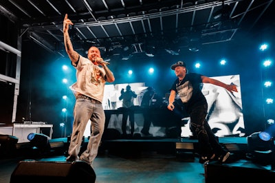 Next-Gen Reggaeton: An Evening Curated by J Balvin featured Dei V, Omar Courtz, and Saiko (pictured right). Balvin presented rising reggaeton stars at the special event.