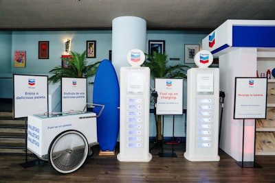 Chevron hosted a 'Refuel Station' at The Fillmore.