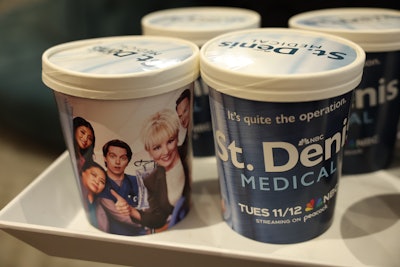 The screening event, created by NBC in collaboration with NVE Experience Agency, also featured relax-and-recharge stations with on-site masseuses, complimentary merch, a curated menu by NBCUniversal’s Bon Appetit Catering, a hospital badge ID photo opportunity, and more.