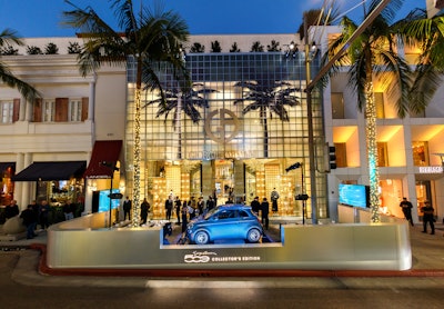 Fiat 500e x Giorgio Armani Collector's Edition North American Launch Event