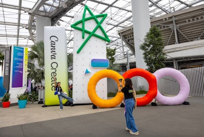 Ultimately, what stands out the most to Blasko is the sense of joy he observed in attendees. “The Canva community is so friendly, cheerful, and kind,” he said. “The atmosphere was welcoming and quite electric, and the activations and event programming gave guests the space to connect, meet new friends, and celebrate creativity and Canva. It was quite a sight to see a teacher from rural Iowa swapping design tips with a marketer from a small business in Phoenix, all among the festival environment in Los Angeles.”