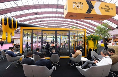 Episodes of Money20/20's MoneyPot podcast were recorded at the show.