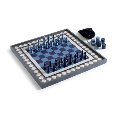 Grandin Road’s classic board games ($149) are both fashionable and functional. Choose from Parcheesi, chess/checkers, backgammon, and Chinese checkers.
