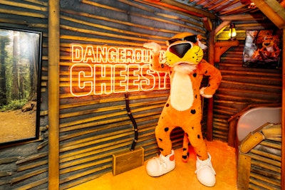 Successful teams got the ultimate reward: a surprise appearance from Chester Cheetah and, naturally, their own stash of Cheetos. By the end, more than 1,000 bags of Cheetos were distributed.