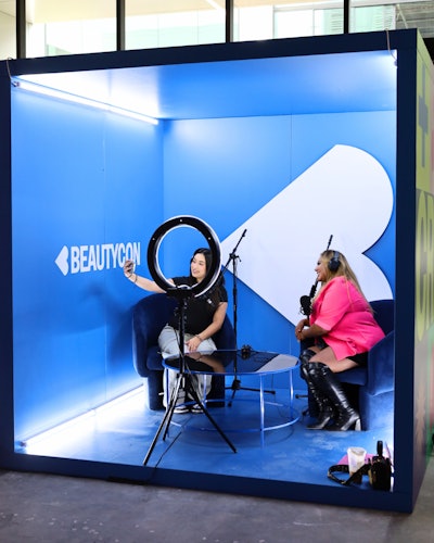 'To highlight the creativity of the creator community, we developed specialized creator pods with unique setups for podcast recordings, vlogging, and photo opportunities,' Testa said.