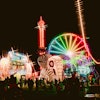 Vita Motus, known for its work with Coachella and Electric Daisy Carnival, created a colorful carnival area for the event.