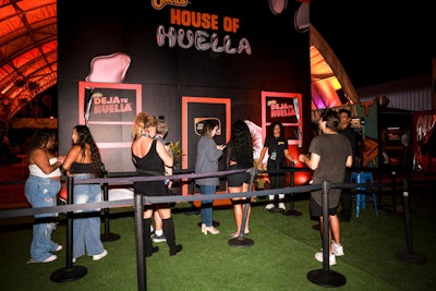Attendees could experience the House of Huella activation that included Cheetos-inspired games and photo ops.