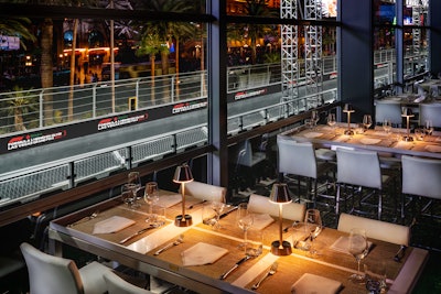 Enhancing the Bellagio Fountain Club experience was a culinary lineup featuring top chefs including Jean-Georges Vongerichten, Mario Carbone, David Chang, Wolfgang Puck, Masaharu Morimoto, and others, who led an evolving dining program and interacted with guests throughout the weekend.