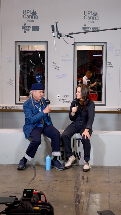 40 Tons increased its footprint and buildout at the convention center with a re-creation of an intake center.