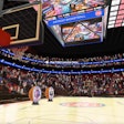 Detroit Pistons World is billed as the first-ever digital twin arena created by the NBA's Detroit Pistons in partnership with MeetKai, a browser-based immersive AI platform. The experience features an exact virtual replica of the Michigan basketball team’s home court.