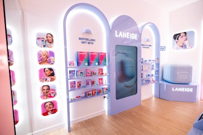 There were also mirror photo ops, plus an interactive quiz and photo booth experience hosted via a custom-developed app.