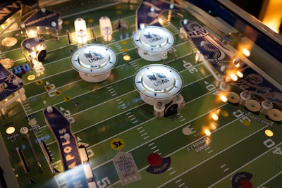 The custom-built machines included visual references to Washington, D.C.