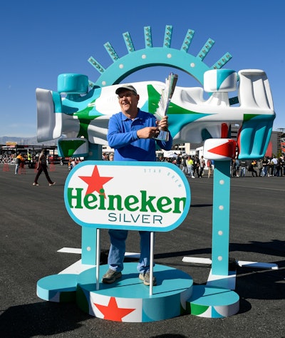 In addition to live Q&As and autograph signing sessions, fans could enjoy the F1 Academy Showcase, letting them get up close and personal with an F1 Academy car. There were also interactive activations from brands like title sponsor Heineken Silver.