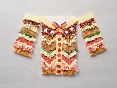 ALDI's Charcuterie Chalet