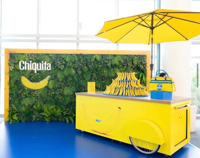 Chiquita Banana Stand at Art Basel Miami Beach