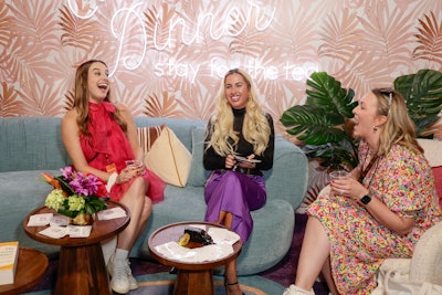 Wayfair’s activation also invited attendees to interact with Bravo-themed tarot card readings.