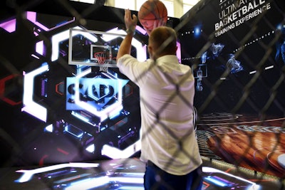At business tech firm SAP’s Sapphire Now conference in 2019, clever breakouts were used to showcase the tech and bring the event’s themes to life. A fun moment came from a technology-equipped basketball court. Offering a break from the event’s more serious moments, participants could shoot baskets from a variety of angles, encouraged and coached by a comedian dressed as a referee. SAP technology provided stats on the players’ abilities and compared them to those of NBA professionals. See more: Most Innovative Meetings 2019: #4 SAP Sapphire Now