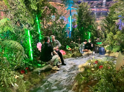 Google Cloud’s 'Generate' sales kickoff last January brought creativity to life through five immersive worlds designed for dynamic learning and connection. A standout was the (Re)Generate Garden, described by Mia Rovegno, group creative director at event producer Opus Agency, as a 'sensory oasis' with the sights and sounds of real trees, enhanced with colorful lighting and immersive soundscapes. 'We were pleasantly surprised that this immersive forest was such a hit that people kept returning for intimate conversations and impromptu meetings, engaging in shared experiences they felt welcome to initiate themselves.' See more: Most Innovative Meetings 2024: Google Cloud Generate