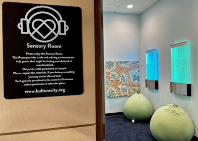 And for the ultimate calming breakout space, look to the Overland Park Convention Center’s dedicated sensory room, open since 2022. Designed by medical professionals, the room features reduced lighting and noise, beanbag chairs, bubble walls, noise-canceling headphones, fidget tools, weighted lap pads, and more. Perfect for attendees who feel overstimulated, this thoughtful space proves that sometimes, an unplugged, secure environment is all you need to recharge and return to the conference ready to engage. See more: Tips for Accommodating Neurodiverse Attendees at Your Next Event