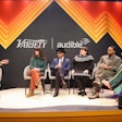Journalists are often tapped as moderators. During Sundance 2024, for example, Audible’s Listening Lodge featured a celebrity-packed panel moderated by Variety’s senior entertainment writer, Angelique Jackson (left).