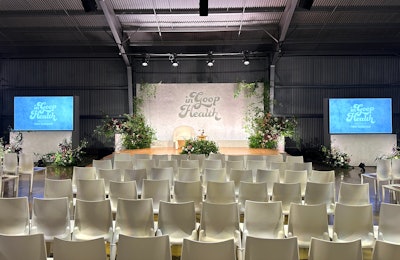 ShowPro also worked on Gwyneth Paltrow's In Goop Health Summit, held at LA's Milk Studios on Nov. 16.