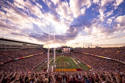 Home of the Minnesota Golden Gophers, Huntington Bank Stadium, which was completed in 2009, is the first football stadium—collegiate or professional—to have become LEED certified.