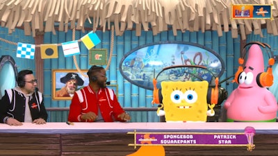 During last year’s Super Bowl, Paramount Global offered a separate broadcast of the game on Nickelodeon, complete with its own sportscasters, TV commercials, and signature green slime.