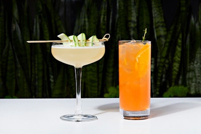 Relish is a four-star green catering company. 'We are constantly finding ways to minimize food waste and reduce our carbon footprint in the catering industry,' says Calderone.