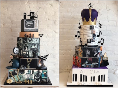 BCakeNY has created birthday cakes for celebrities like Jay-Z and Alicia Keys.