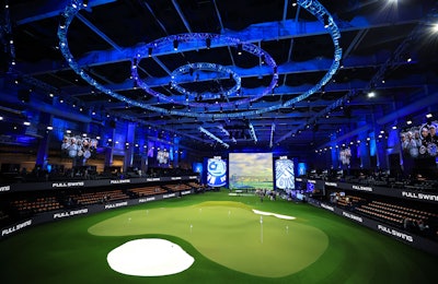 TGL matches take place at SoFi Center on the campus of Palm Beach State College.
