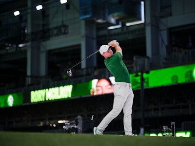 Rory McIlroy currently plays on TGL's Boston Common team.