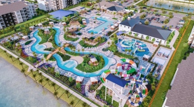 Other amenities at the unique property—which is located on International Drive just minutes from Universal Orlando Resort and the Orange County Convention Center—include courts for basketball and pickleball, a state-of-the-art fitness center, and a Top Golf Swing Suite.