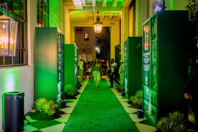 For Tres Generaciones’ 50th anniversary, the team wanted to bring the tequila brand back to its roots—sometimes literally—with a plant-filled gathering in 2023. Created in collaboration with experiential agency Team Epiphany, the event featured an entrance hallway spotlighting the history of the tequila brand. 'The name Tres Generaciones, along with the three stripes on the bottle, represents the brand's 'three Dons' and how the brand is literally three generations from the founding of tequila itself,' explained Team Epiphany founder and managing partner Coltrane Curtis. 'In balancing the brand story with the stories we told across music, we wanted to start with the entrance to the space being a journey through the legacy of these three Dons and the history of Tres Generaciones.'