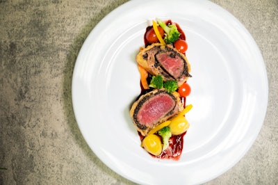 Donadoni has a 'passion for ingredient exploration, recipe innovation, and creative presentation,' he says.