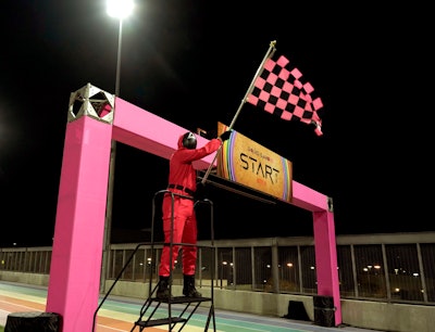 On Dec. 12, Netflix hosted a Squid Game-ified 5K run—4.56 kilometers, to be exact, in honor of the number of players on the show—in Los Angeles where more than 1,700 fans competed for a seat at an advance screening of the season two premiere.