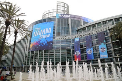 NAMM is taking place now through Jan. 25 at the Anaheim Convention Center.