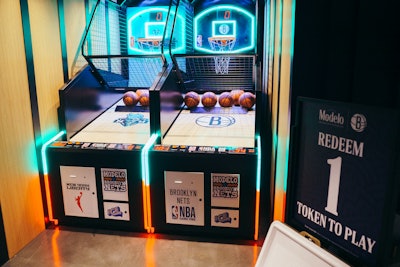 Guests at the private launch—which was held at the Barclays Center in Brooklyn, and created in collaboration with Cogent World—enjoyed games; complimentary food and Modelo family products; exclusive co-branded merch including prints, stickers, and koozies; music from DJ Diamond Kuts; and a viewing of the Nets vs. Charlotte Hornets game. There was also a photo booth from Sharingbox.
