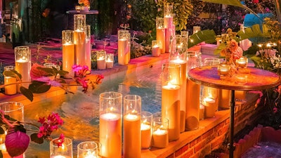 For an Emmys after-party in 2024, HBO | Max and Bespoke Bohéme tapped Vogue Candles to help elevate the space at San Vicente Bungalows.