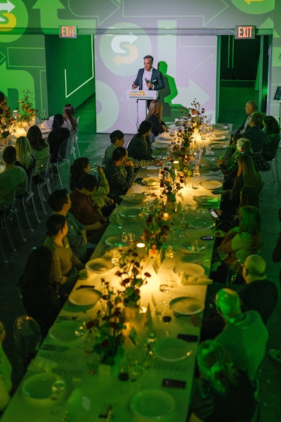 Doug Fry, president of Subway North America (pictured), and Subway’s head chef, Paul Fabre, addressed the attendees.