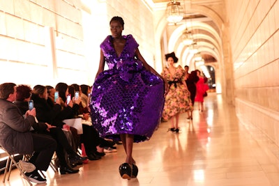 Marc Jacobs hosted an off-schedule show at The New York Public Library ahead of New York Fashion Week.