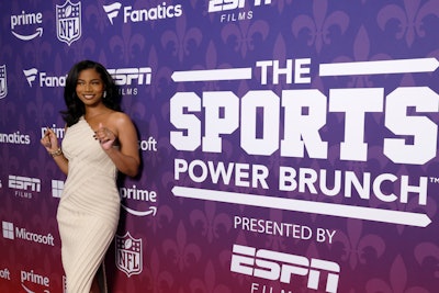 Taylor Rooks, media personality and Amazon Thursday Night Football feature reporter, returned for a third consecutive year as host of the event.