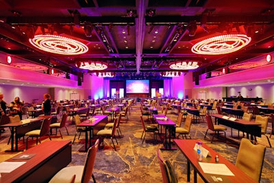 The event took place at New York Marriott Marquis, where planners and supplies engaged in one-on-one conversations.